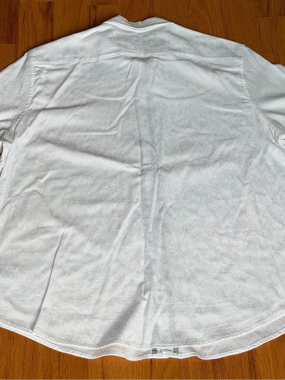 Robert Graham Cotton S/Sleeve Button Up Men’s Size 3XL XXXL White Classic Fit - Picture 8 of 8